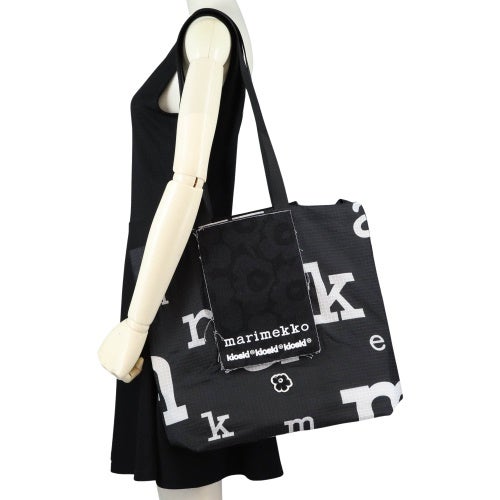 マリメッコ トートバッグ レディース Funny Tote Marimerkki ブラック marimekko 092212 992 BLACK
