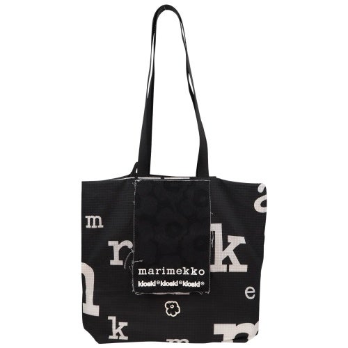マリメッコ トートバッグ レディース Funny Tote Marimerkki ブラック marimekko 092212 992 BLACK