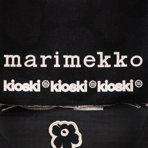マリメッコ トートバッグ レディース Funny Tote Marimerkki ブラック marimekko 092212 992 BLACK