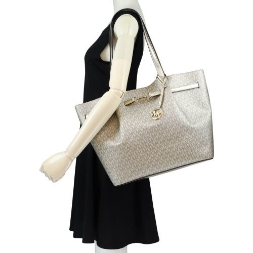 マイケルコース トートバッグ レディース ホワイト MICHAEL KORS 35R6G2ZT3O PALE GOLD