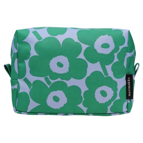 マリメッコ ポーチ レディース VILJA ブルー marimekko 075747 560 Cotton/Dark.blue