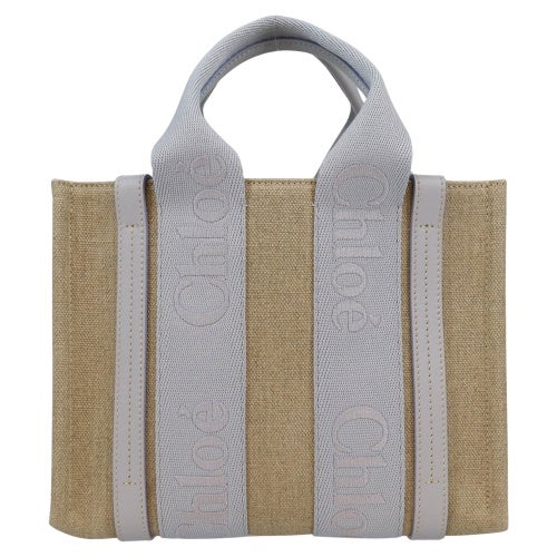 クロエ ハンドバッグ レディース WOODY LOGO スモール ブルー CHLOE