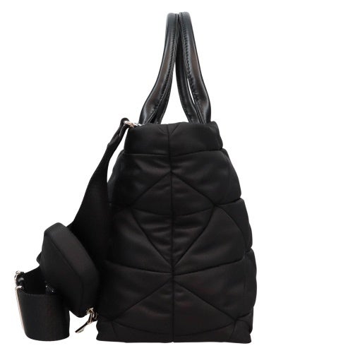訳あり♥️PRADA トートバッグ ブラック プラダ トートバッグ レディース TESSUTO QUILTING ブラック PRADA