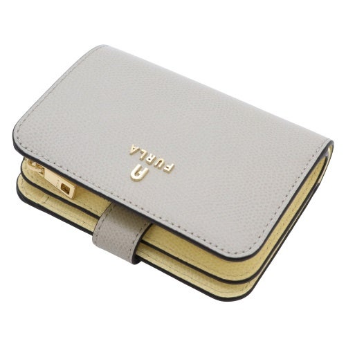 フルラ 二つ折り財布 レディース CAMELIA カメリア グレー FURLA