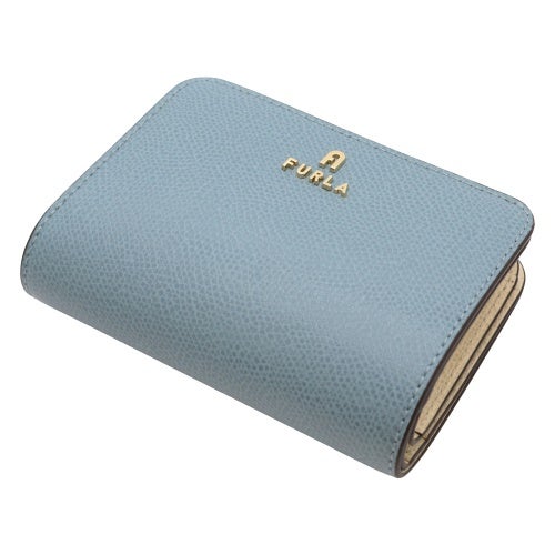 フルラ 二つ折り財布 レディース CAMELIA カメリア ブルー FURLA
