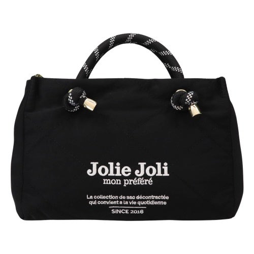 ジョリージョリ ハンドバッグ レディース ブラック Jolie Joli JJ