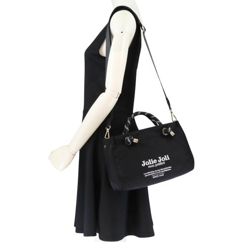 ジョリージョリ ハンドバッグ レディース ブラック Jolie Joli JJ