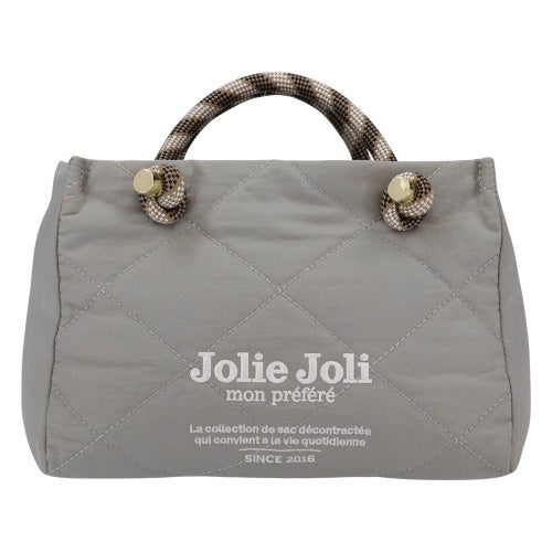 ジョリージョリ ハンドバッグ レディース グレー Jolie Joli JJ