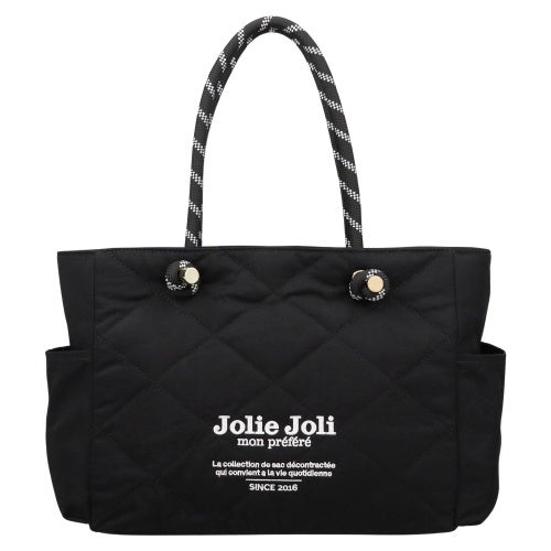 ジョリージョリ トートバッグ レディース ブラック Jolie Joli JJ