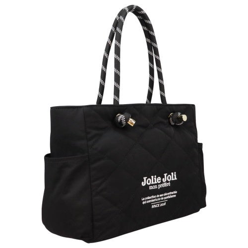 ジョリージョリ トートバッグ レディース ブラック Jolie Joli JJ