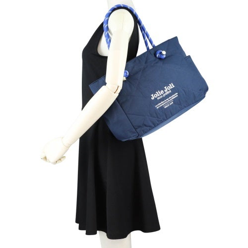ジョリージョリ トートバッグ レディース ネイビー Jolie Joli JJ
