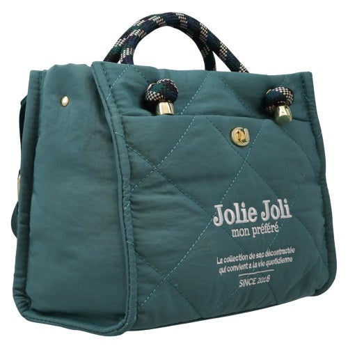 ジョリージョリ トートバッグ レディース グリーン Jolie Joli JJ