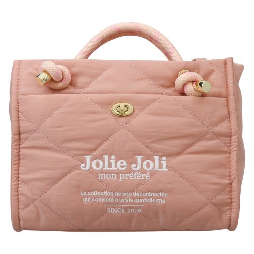 ジョリージョリ トートバッグ レディース ピンク Jolie Joli JJ