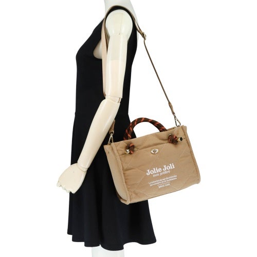 ジョリージョリ トートバッグ レディース ブラウン Jolie Joli JJ