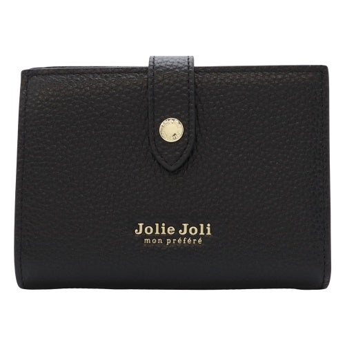 ジョリージョリ 二つ折り財布 レディース ブラック Jolie Joli JJ