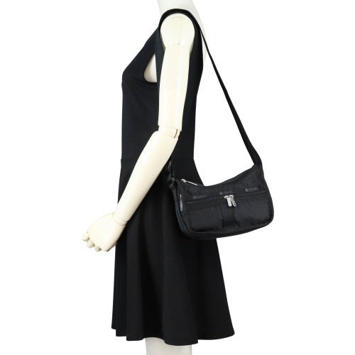 レスポートサック ショルダーバッグ レディース SMALL EVERYDAY BAG ブラック LeSportsac 1010 R086 RECYCLED BLACK