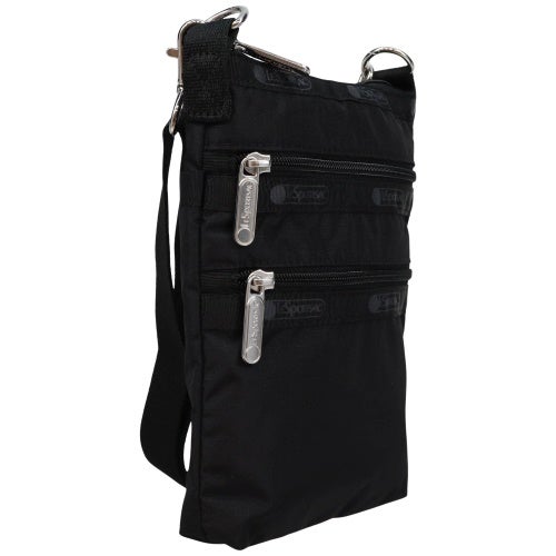 レスポートサック ショルダーバッグ レディース 3 ZIP CROSSBODY ブラック LeSportsac 4007 R086 RECYCLED BLACK