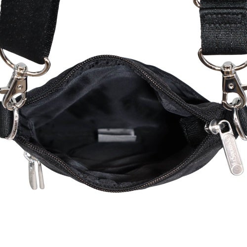 レスポートサック ショルダーバッグ レディース 3 ZIP CROSSBODY ブラック LeSportsac 4007 R086 RECYCLED BLACK