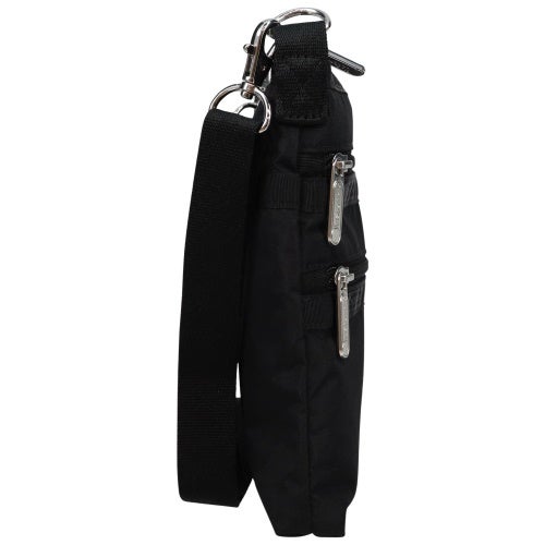 レスポートサック ショルダーバッグ レディース 3 ZIP CROSSBODY ブラック LeSportsac 4007 R086 RECYCLED BLACK