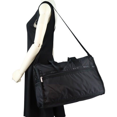 レスポートサック ボストンバッグ レディース DELUXE MED WEEKENDER ブラック LeSportsac 4318 R086 RECYCLED BLACK