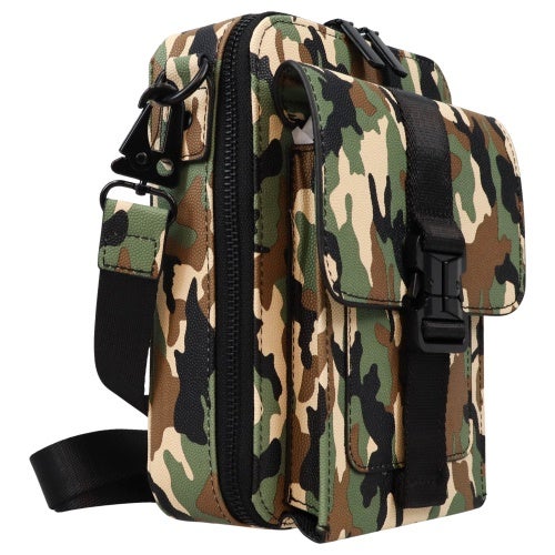 モンテスピガ ボストンバッグ メンズ マルチカラー monte SPIGA MOSCW0503CAM CAMO
