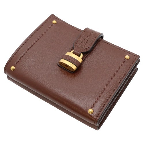クロエ 二つ折り財布 レディース PADDINGTON SQUARE WALLET ブラウン CHLOE CH26SP916 O37 27M CRAFTY BROWN
