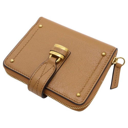 クロエ 二つ折り財布 レディース PADDINGTON ZIP BIFOLD WALLET ブラウン CHLOE CH26WP952 O37 209 MUSTANG BROWN