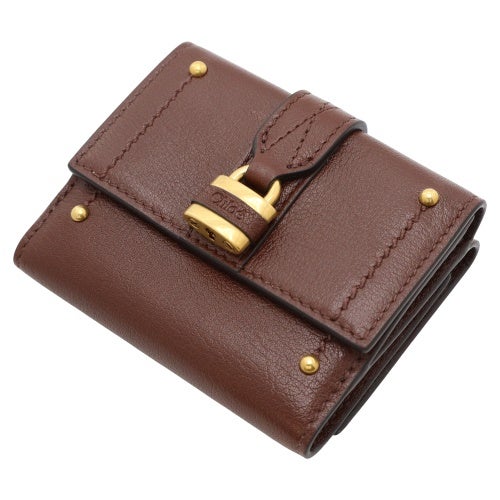 クロエ 三つ折り財布 レディース PADDINGTON MINI TRIFOLD WALLET ブラウン CHLOE CH26SP914 O37 27M CRAFTY BROWN
