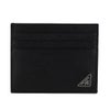 プラダ カードケース 名刺入れ レディース SAFFIANO TRIANGOLO ブラック PRADA 2MC223 QHH F0002 NERO
