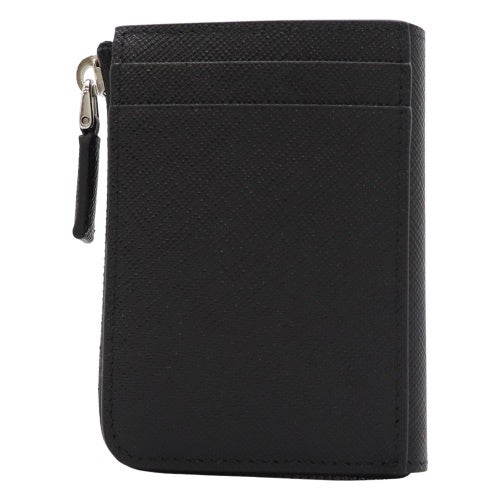 プラダ カードケース レディース SAFFIANO TRIANGOLO ブラック PRADA 2MC129 QHH F0002 NERO