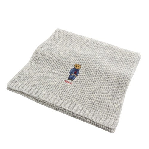 ポロラルフローレン マフラー レディース グレー POLO RALPHLAUREN PC1464 032