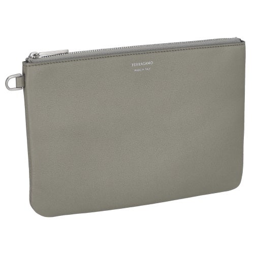 フェラガモ ポーチ メンズ ブラック Salvatore Ferragamo 661466 NERO/ASH GREY/NERO