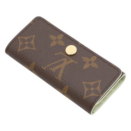ルイヴィトン キーケース モノグラム キーケース ミュルティクレ 4 ブラウン LOUIS VUITTON M2A364 ミンティ
