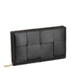 ボッテガヴェネタ 長財布 メンズ レディース マキシイントレチャート ブラック BOTTEGA VENETA 814676 V6VU1 8425