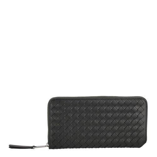 ボッテガヴェネタ 長財布 メンズ レディース イントレチャート ブラック BOTTEGA VENETA 814680 V6VV1 3009
