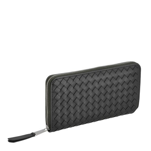 ボッテガヴェネタ 長財布 メンズ レディース イントレチャート ブラック BOTTEGA VENETA 814680 V6VV1 3009