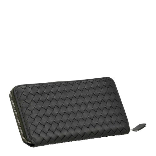 ボッテガヴェネタ 長財布 メンズ レディース イントレチャート ブラック BOTTEGA VENETA 814680 V6VV1 3009