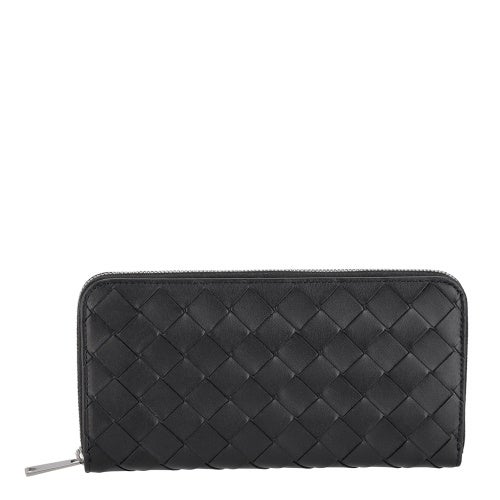 ボッテガヴェネタ 長財布 メンズ レディース イントレチャート ブラック BOTTEGA VENETA 814838 V3US1 8803