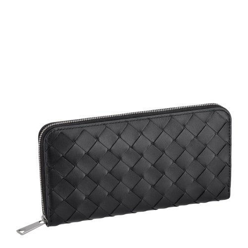ボッテガヴェネタ 長財布 メンズ レディース イントレチャート ブラック BOTTEGA VENETA 814838 V3US1 8803