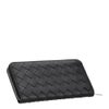 ボッテガヴェネタ 長財布 メンズ レディース イントレチャート ブラック BOTTEGA VENETA 814838 V3US1 8803