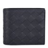 ボッテガヴェネタ 二つ折り財布 メンズ イントレチャート ブラック BOTTEGA VENETA 749412 V3US1 8838