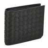 ボッテガヴェネタ 二つ折り財布 メンズ イントレチャート ブラック BOTTEGA VENETA 805654 V69G1 3009
