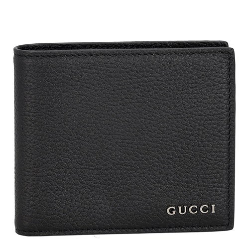 グッチ 二つ折り財布 メンズ ブラック GUCCI 771153 AABXM 1000