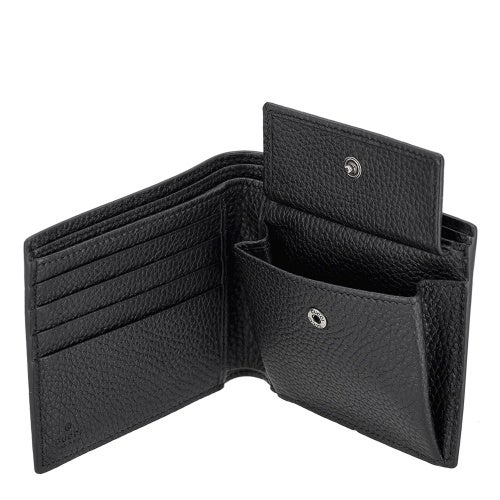 グッチ 二つ折り財布 メンズ ブラック GUCCI 771153 AABXM 1000