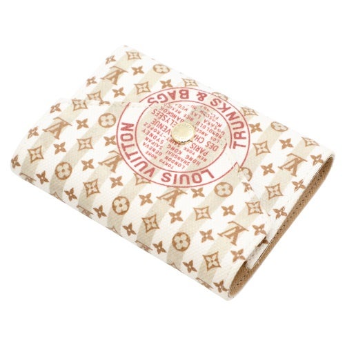 ルイヴィトン 三つ折り財布 ポルトフォイユ・ヴィクトリーヌ レッド LOUIS VUITTON M29024 ヌードローズ