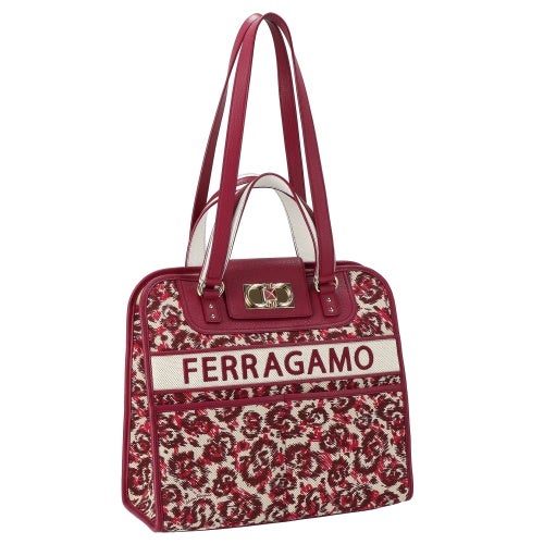 フェラガモ ハンドバッグ レディース レッド Salvatore Ferragamo 211418 MELAG