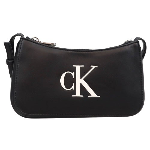 カルバンクライン ショルダーバッグ レディース BOLD CK MINI BAG ブラック Calvin Klein LV04F1125G BLACK/WHITE