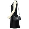 カルバンクライン ショルダーバッグ レディース BOLD CK MINI BAG ブラック Calvin Klein LV04F1125G BLACK/WHITE