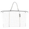 ステイトオブエスケープ トートバッグ レディース ホワイト STATE OF ESCAPE ESCAPE CARRYALL BAG WHITE/GREY