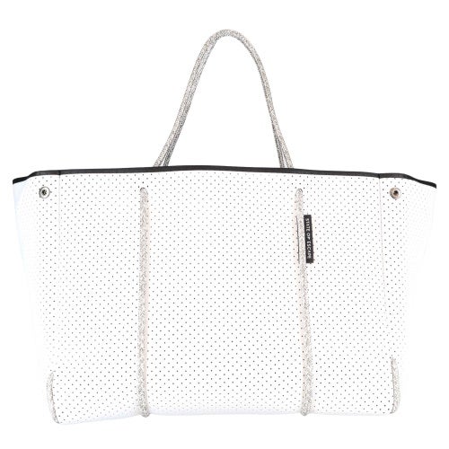 ステイトオブエスケープ トートバッグ レディース ホワイト STATE OF ESCAPE ESCAPE CARRYALL BAG WHITE/GREY
